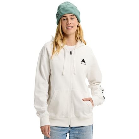 Hoodie Burton Elite Fz stout white 2025 - 2