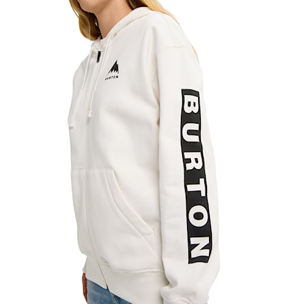 Hoodie Burton Elite Fz stout white 2025 - 4