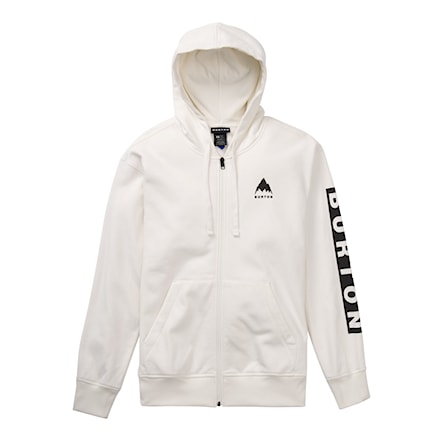 Hoodie Burton Elite Fz stout white 2025 - 1