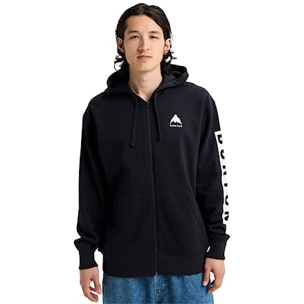 Hoodie Burton Elite Fz true black 2025 - 2
