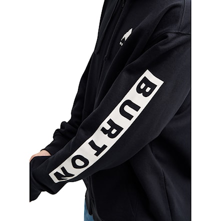 Hoodie Burton Elite Fz true black 2025 - 4
