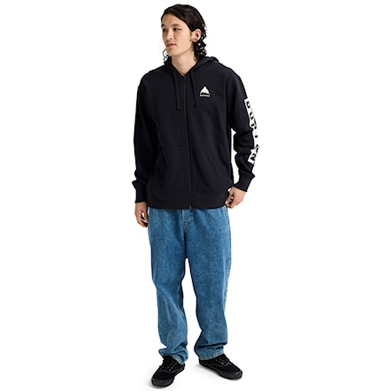 Hoodie Burton Elite Fz true black 2025 - 5