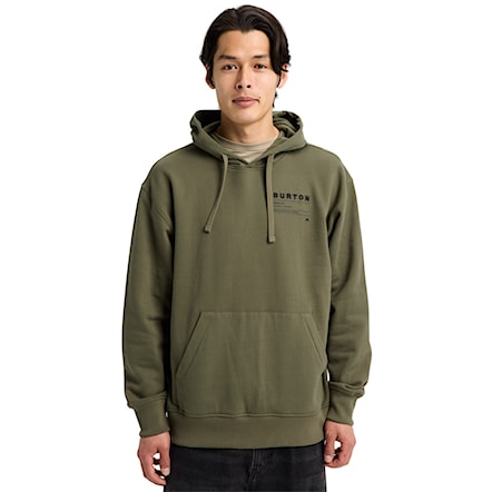 Hoodie Burton Moretown PO forest moss 2025 - 2