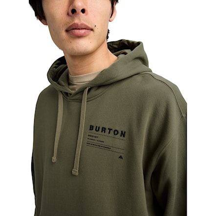 Hoodie Burton Moretown PO forest moss 2025 - 4