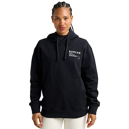 Hoodie Burton Moretown PO true black 2025 - 2