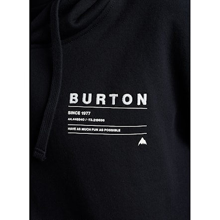 Hoodie Burton Moretown PO true black 2025 - 4