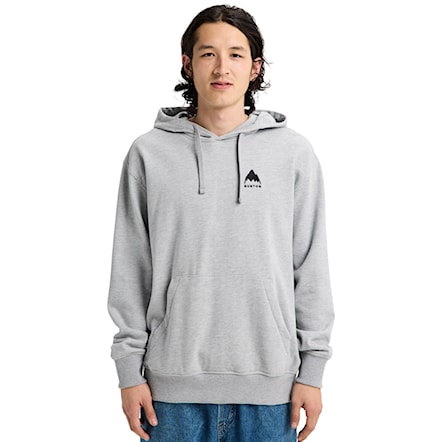 Hoodie Burton Mountain PO grey heather 2025 - 2