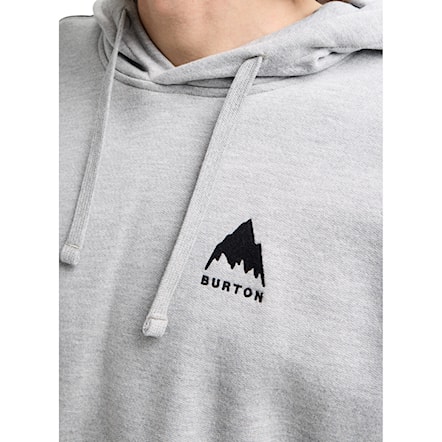 Hoodie Burton Mountain PO grey heather 2025 - 4