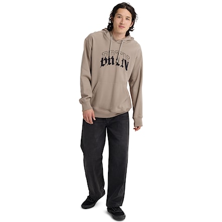 Hoodie Burton Varsity PO summit taupe 2025 - 4