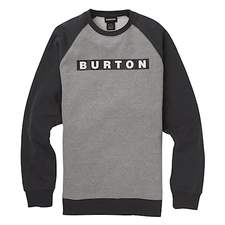 Bike bluza Burton Vault Crew grey heather 2020 - 1