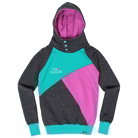 Bike Hoodie Femi Pleasure Inta ultramarine green 2012 - 1
