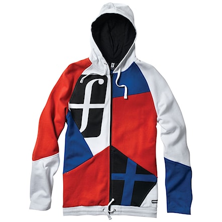 Bike bluza Forum Mash Up white - 1