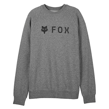 Mikina Fox Absolute Fleece Crew heather graphite 2025 - 3