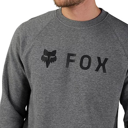 Mikina Fox Absolute Fleece Crew heather graphite 2025 - 5