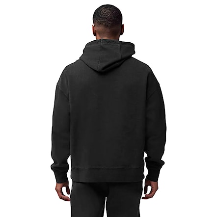 Mikina Fox Wordmark Oversized Fleece Po black 2025 - 2
