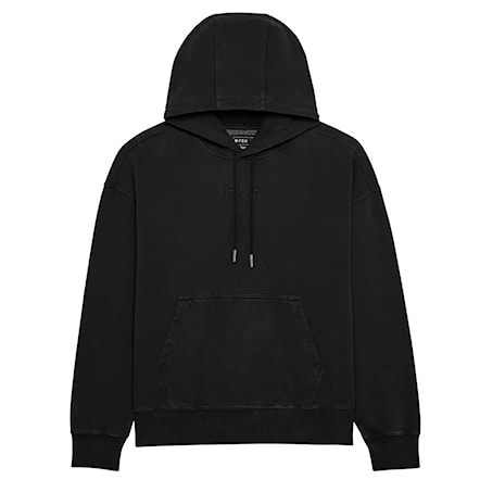 Mikina Fox Wordmark Oversized Fleece Po black 2025 - 3