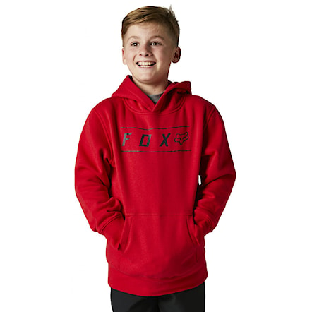 Mikina Fox Youth Pinnacle Pullover Fleece flame red 2022 - 1