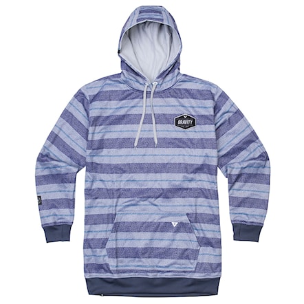 Technical Hoodie Gravity Rival grey stripes 2016 - 1