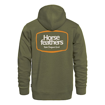 Hoodie Horsefeathers Bronco loden green 2024 - 1