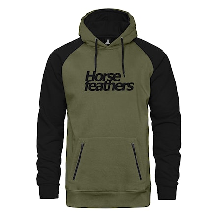 Hoodie Horsefeathers Flair loden green 2024 - 1