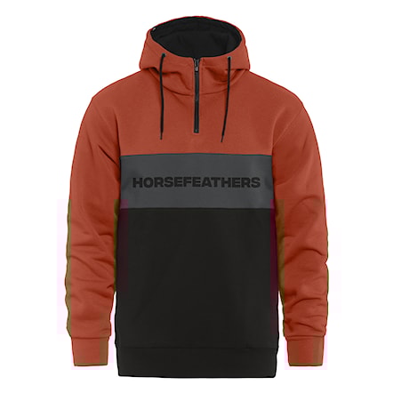 Bluza Horsefeathers Fulton ginger/black 2025 - 3