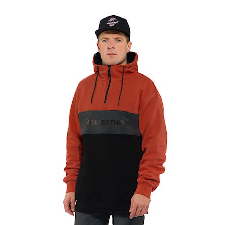 Bluza Horsefeathers Fulton ginger/black 2025 - 1