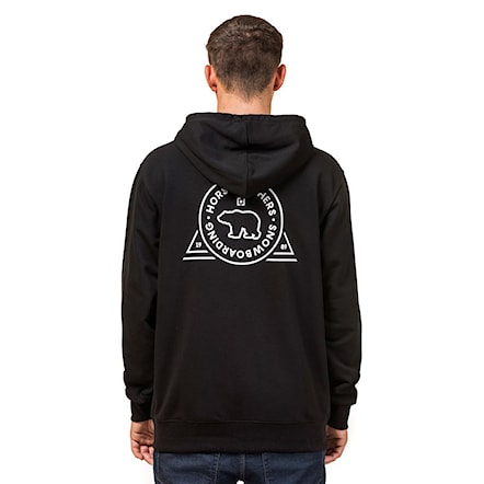 Bike Hoodie Horsefeathers Grizzly black 2019 - 1