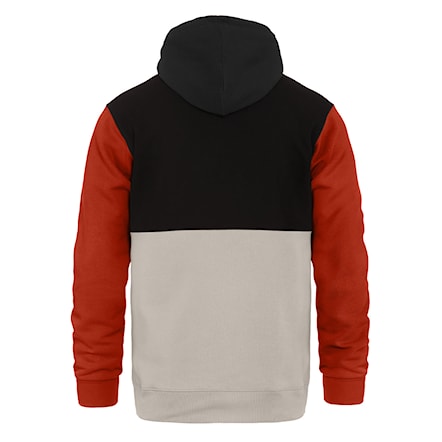 Hoodie Horsefeathers Milo black/orange rust 2024 - 2