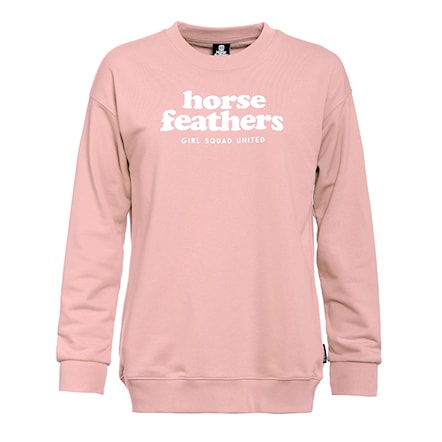 Mikina Horsefeathers Noe dusty pink 2023 - 1