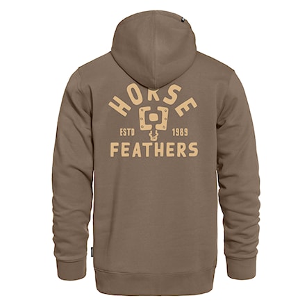 Hoodie Horsefeathers Pedal fossil 2026 - 1