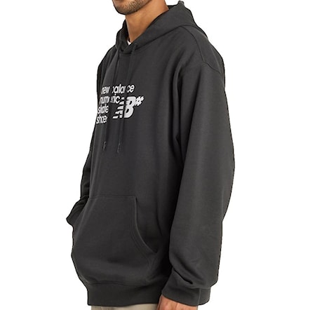 Bluza New Balance Numeric French Terry Hoodie black 2025 - 4