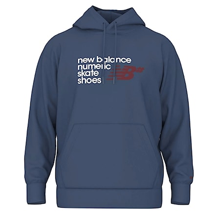 Bluza New Balance Numeric French Terry Hoodie vintage indigo 2025 - 3