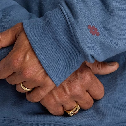 Bluza New Balance Numeric French Terry Hoodie vintage indigo 2025 - 5