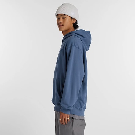 Mikina New Balance Numeric French Terry Hoodie vintage indigo 2025 - 3