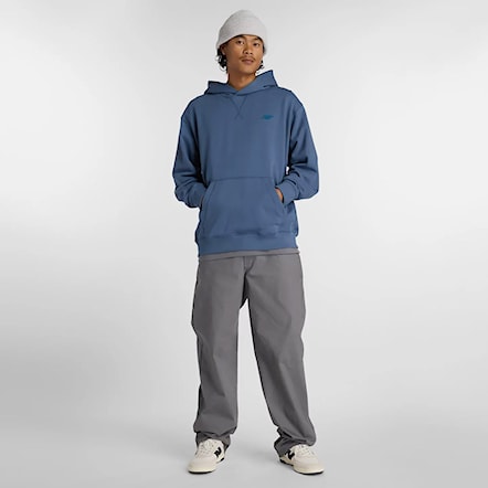 Mikina New Balance Numeric French Terry Hoodie vintage indigo 2025 - 4