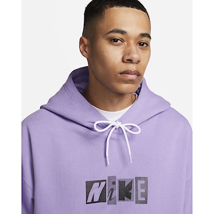 Bluza Nike SB Fleece Copyshop Letters space purple 2023 - 4