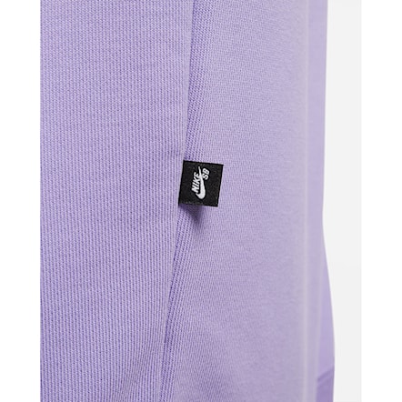 Hoodie Nike SB Fleece Copyshop Letters space purple 2023 - 5