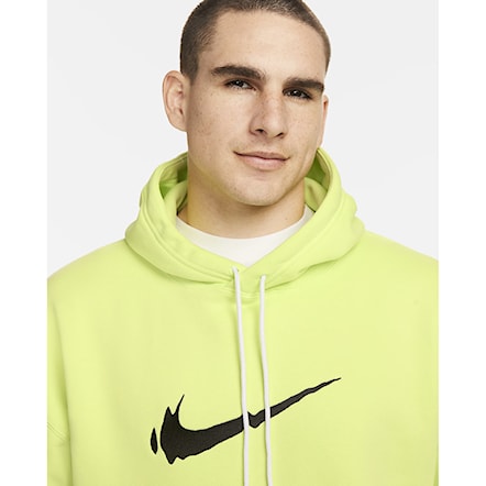 Bluza Nike SB Fleece Copyshop Swoosh lt lemon twist 2023 - 3