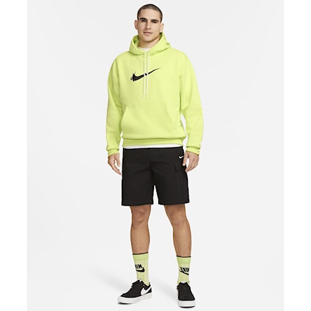 Hoodie Nike SB Fleece Copyshop Swoosh lt lemon twist 2023 - 8