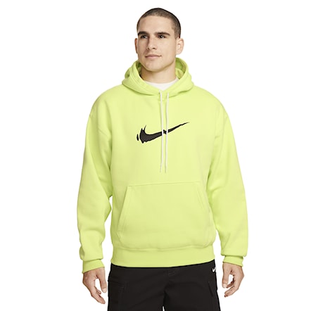 Bluza Nike SB Fleece Copyshop Swoosh lt lemon twist 2023 - 1