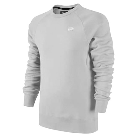 Bike bluza Nike SB Icon Crew Fleece dk grey heather/white 2015 - 1