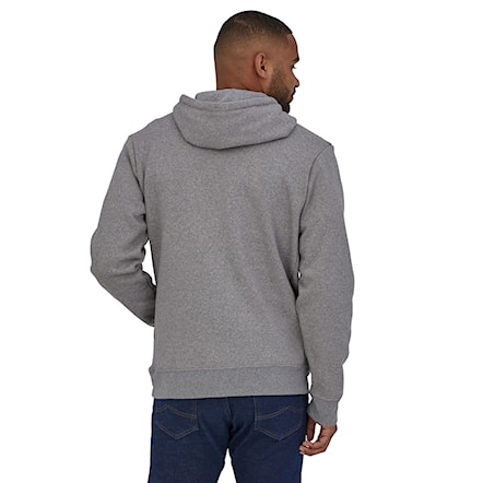 Mikina Patagonia P-6 Logo Uprisal Hoody gravel heather 2024 - 2