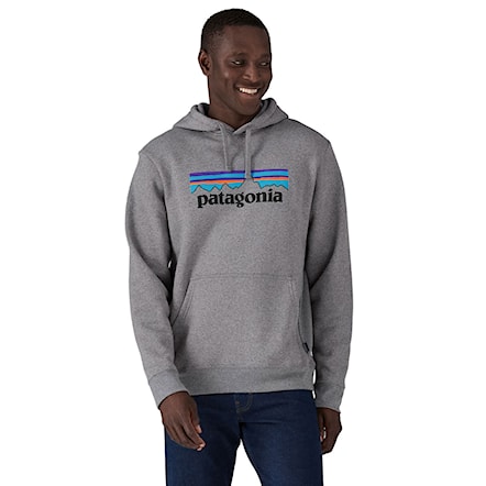 Mikina Patagonia P-6 Logo Uprisal Hoody gravel heather 2024 - 9