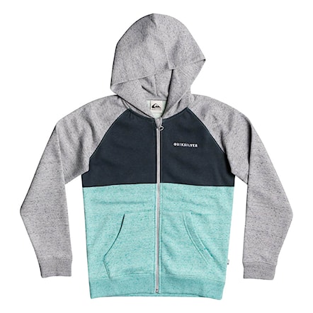 Hoodie Quiksilver Easy Day Zip Screen Youth cabbage heather 2021 - 1