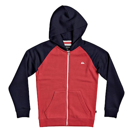 Bike bluza Quiksilver Easy Day Zip Youth american red 2020 - 1