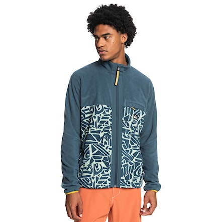 Bluza Quiksilver Go First abstract logo frosty green 2022 - 2