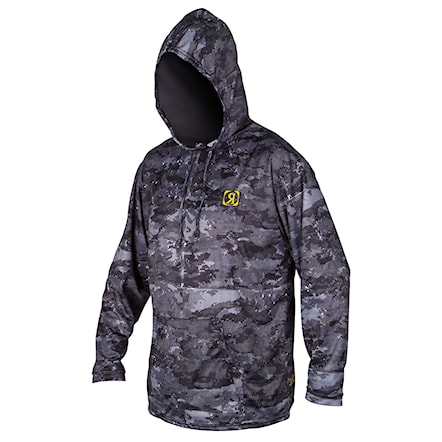 Wakeboard Technical Jacket Ronix Uv Quick Dry Hoodie black/camo 2017 - 1