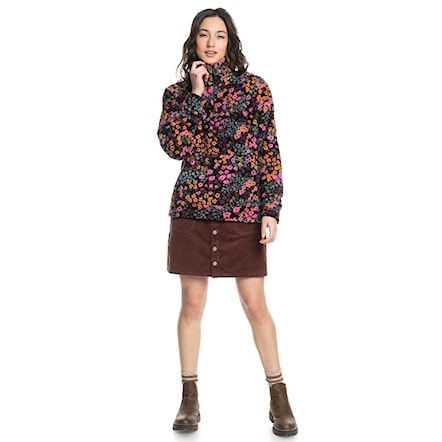 Hoodie Roxy Live Out Loud anthracite floral daze 2023 - 12