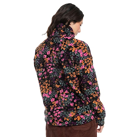Mikina Roxy Live Out Loud anthracite floral daze 2023 - 2