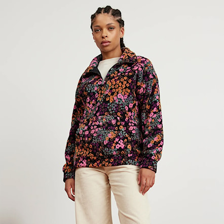Hoodie Roxy Live Out Loud anthracite floral daze 2023 - 5